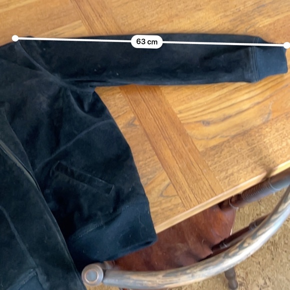 DANIER BLACK SUEDE JACKET WITH HOOD - Picture 6 of 6